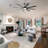 84 Inch Modern Large Design Ceiling Fans With Smart Remote Control 8 Fan Blades For Living Room-128804387