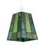 13cm H Glass Square Pendant Shade ( Screw On )-2139325926