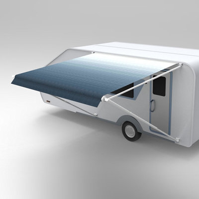 15' W x 8' Manual Retractable RV Awning
