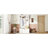 Hall Tree With Storage Shoe Bench For Entryway And Hallway, 4-In-1 Design Coat Racks With Hooks For Living Room, White-1368035240