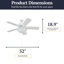 Viretta 42'' Ceiling Fan with Light Kit-2060632423
