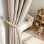 Natural Wood Curtain Holdback/Tieback-977319323