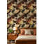 Cultural Dancers Wallpaper Fluid Earthy Decorative Mural-1363199343