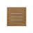 C-shape end table  Brown