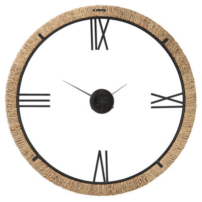 Nelsie Banana Leaf Wall Clock