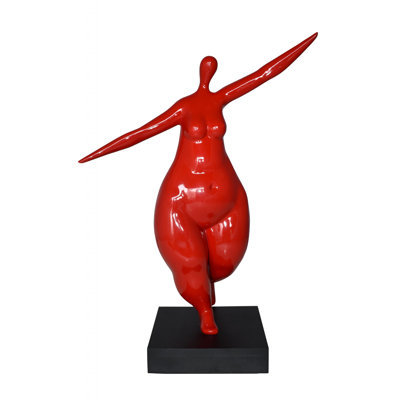 Statue volumineuse en résine Lawell: 14 po x 5 po x H 16 po
