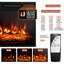 Ripley TV Stand Fireplace for TVs up to 55" Fireplace-1252576638
