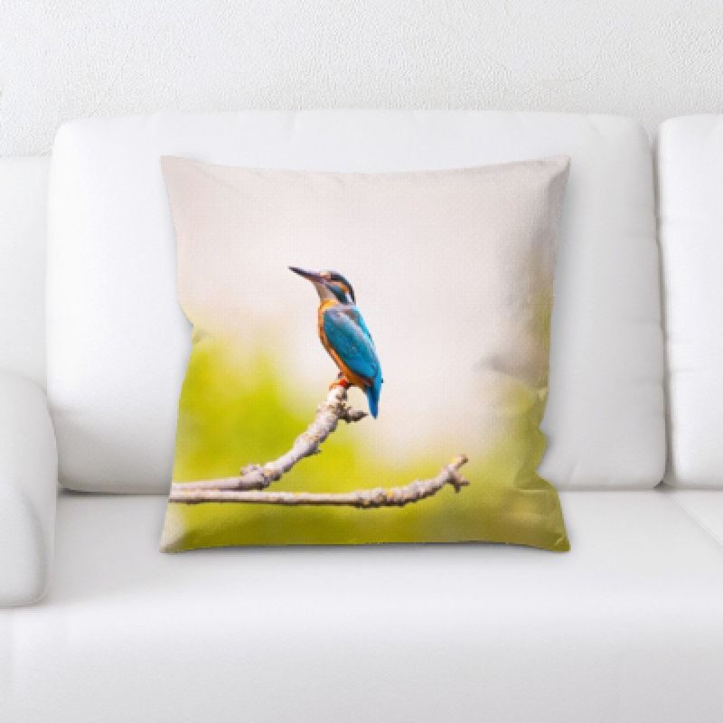 Microsuede Throw Pillow