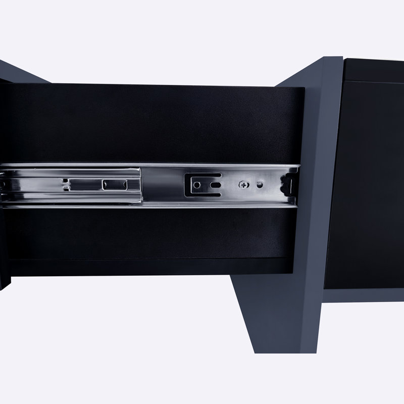 Gwendalin Single Coffee Table, Black, Dark Blue