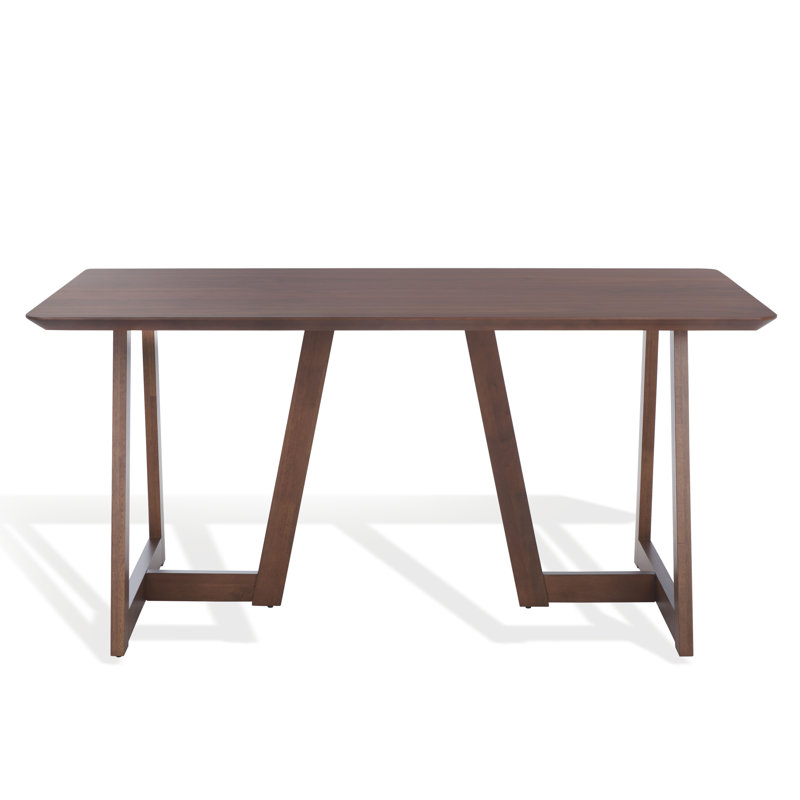 Leroux Rectangle Wood Dining Table