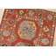 Tapis oriental rouge en laine noué à la main 2 pi 6 po x 9 pi Kazak