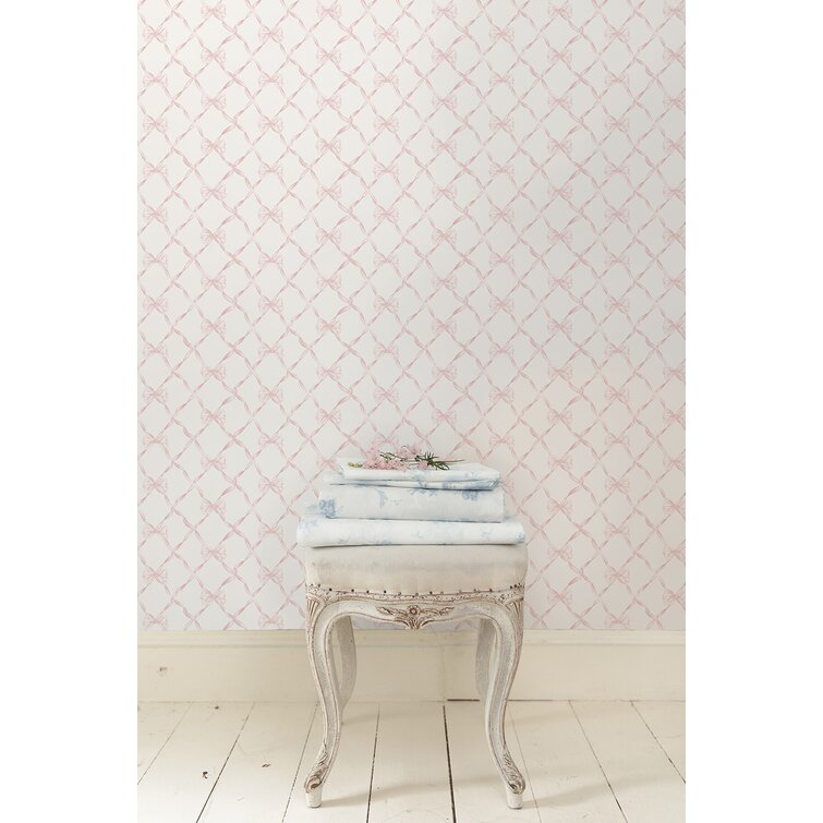 Pink Ribbon Fabric, Wallpaper and Home Decor | Spoonflower