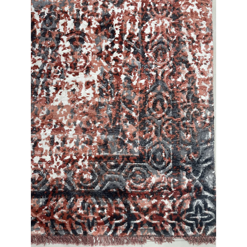 Hand Knotted Wool Area Rug