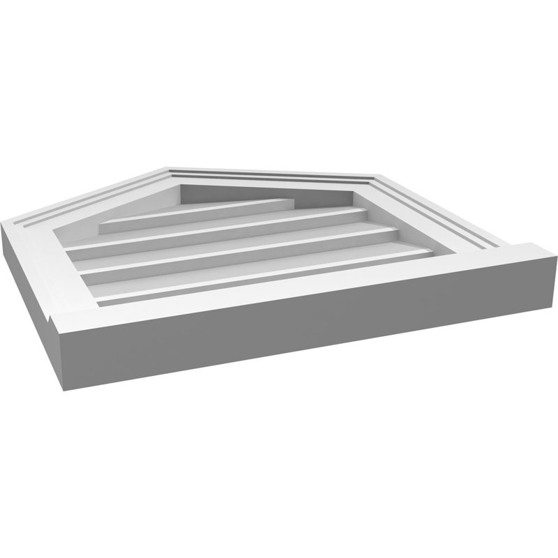 Ventilateur à pignon en uréthane non-fonctionnel Signature, H 18 po x l 18 po x P 2 po