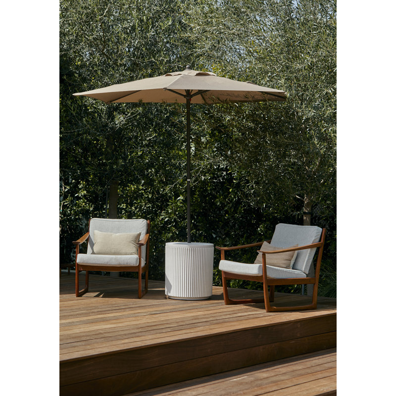 belham living carlena all weather wicker patio umbrella side table with 2 Weight Bags Outdoor Umbrella Table with Umbrella Hole Small Brown End Table for Outside Storage Coffee Table with Poly Lumber Top for Pool Garden like surface adds elegant style to your patio Sonoma Goods For Life Benton