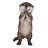 Otter Praying Statue