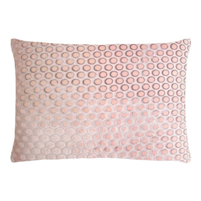 Dots Lumbar Velvet Pillow Cover & Insert