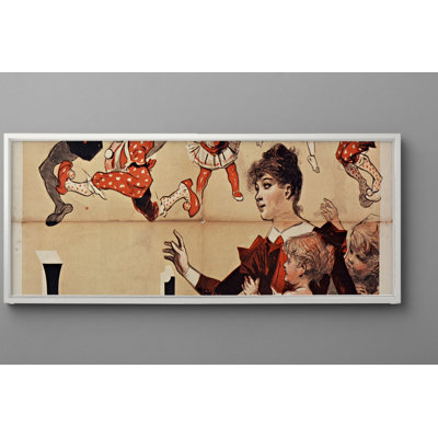 Aux Buttes Chaumont Jouets 1890s - French Belle Époque Vintage Poster Framed Wall Art
