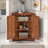 Triangle Bathroom Storage Cabinet With Adjustable Shelves, Freestanding Floor Cabinet For Home Kitchen-1789358994
