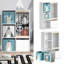 Embree 107.8 cm H X 72 cm W Kids Bookcase with Toy Storage
