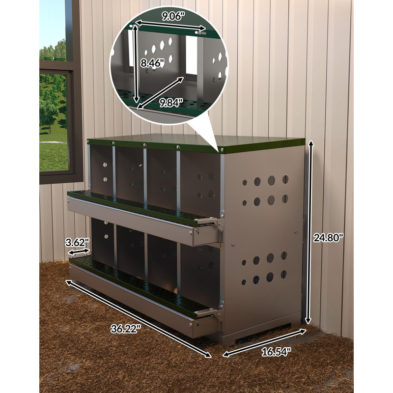Nesting Boxes, Green