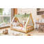 Lit maison avec tente et lumière-405200283-405200282