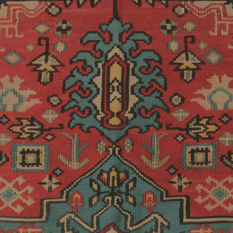 Hand Knotted Wool Floral Area Rug