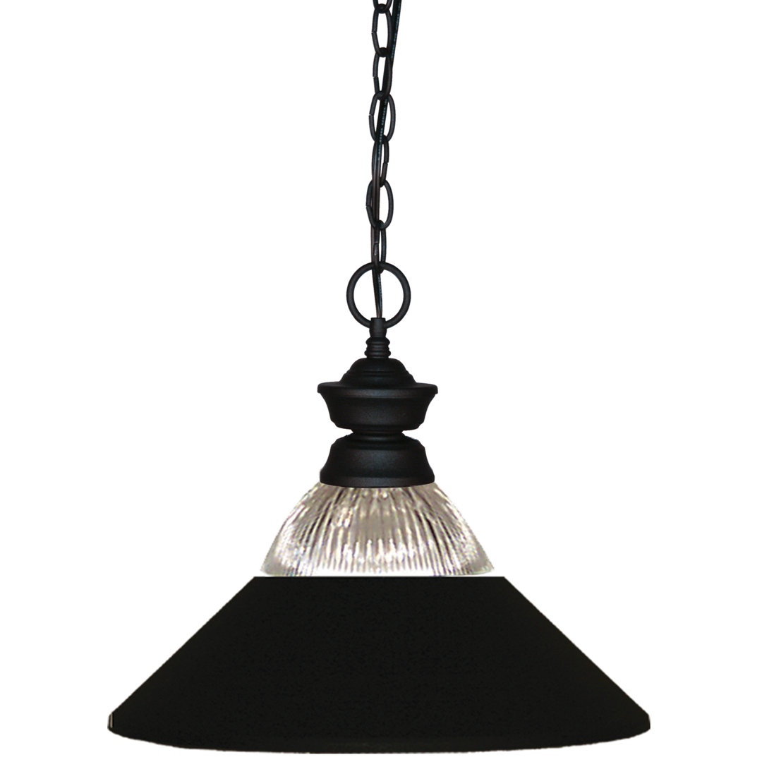 Chapa 1 - Light Matte Black Single Pendant Red Barrel Studio®