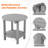 Classic Outdoor Side Table HIPS Patio Tables Set of 2-729663425