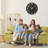 Luminous Wall Clock Glow In The Dark,Modern Wall Clocks With 3D Numbers,Decorative Wall Clock Battery Operated (Black)