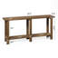Console en bois massif de 70,9 po de largeur-2026946275