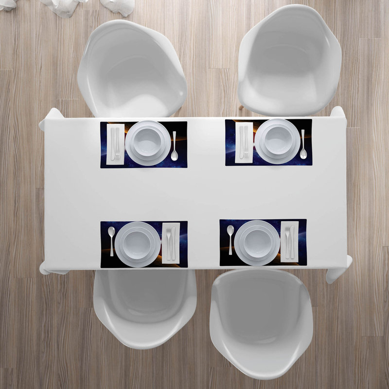 Polyester Abstract Rectangle Placemat