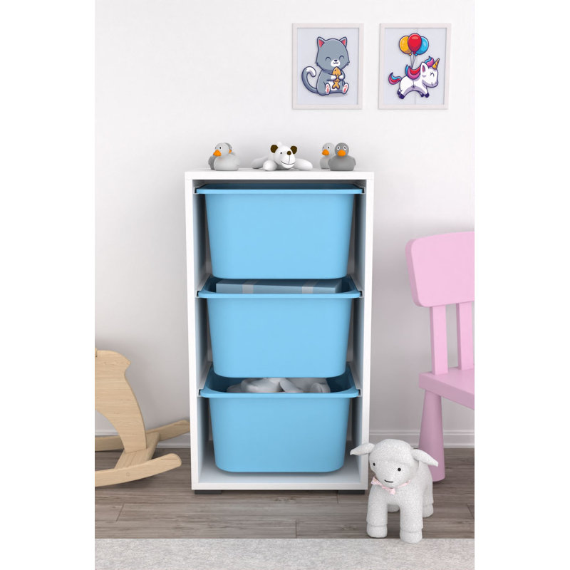 Armoire polyvalente, Bleu