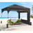 Tent 10x10 Pop up Canopy Outdoor Shade with Sidewalls UPF 50+ Waterproof Canopy-106487579