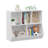 Azha 29.53'' H X 35.43" W Bookcase With Fabric Storage Bins-1868398794