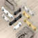 Glamour Wall Mounted Towel and Robe Rack with 2 Hooks