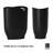 Plastic Open Waste Basket - 2.4 Gallons-41282085