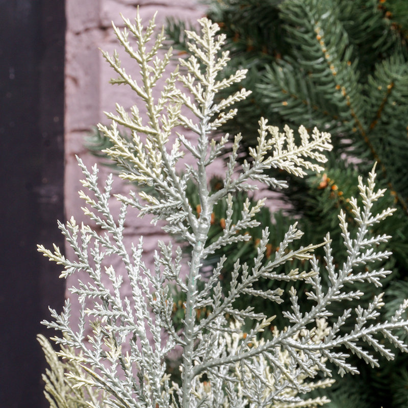 Artificial Cypress Christmas Tree, 1.97ft H