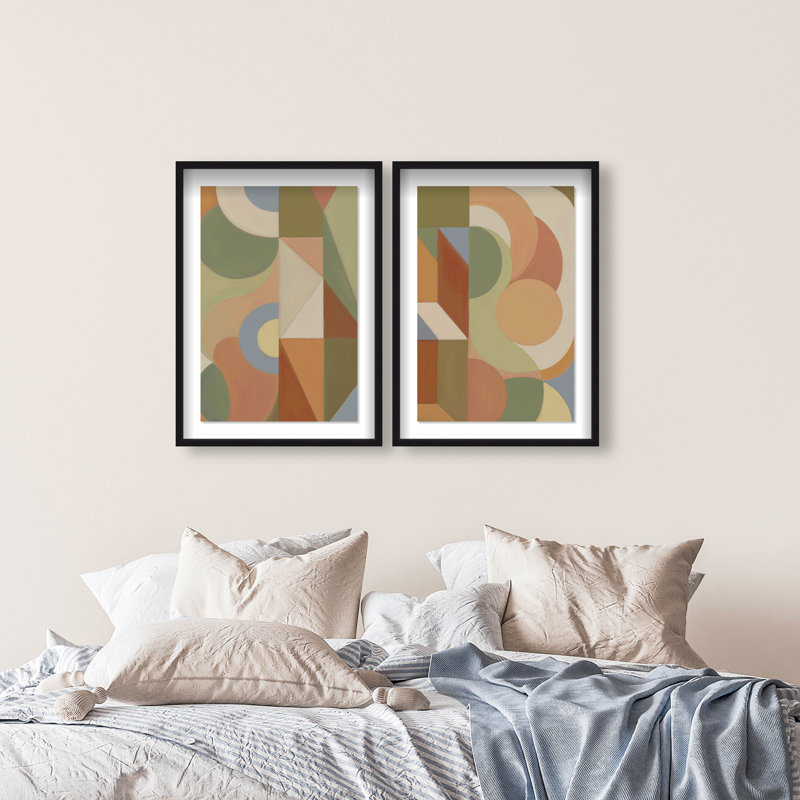 Adore You Set Set by Oliver Gal, 33"H x 23"W, Black Shadowbox