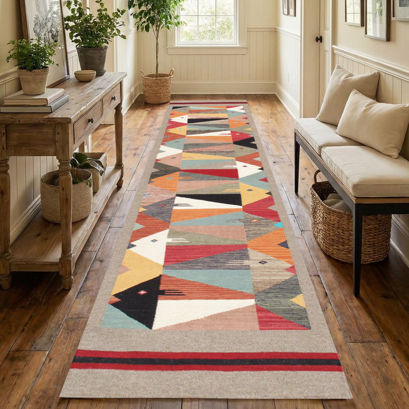 Tuscany Hand-Woven Multi Wool Area Rug
