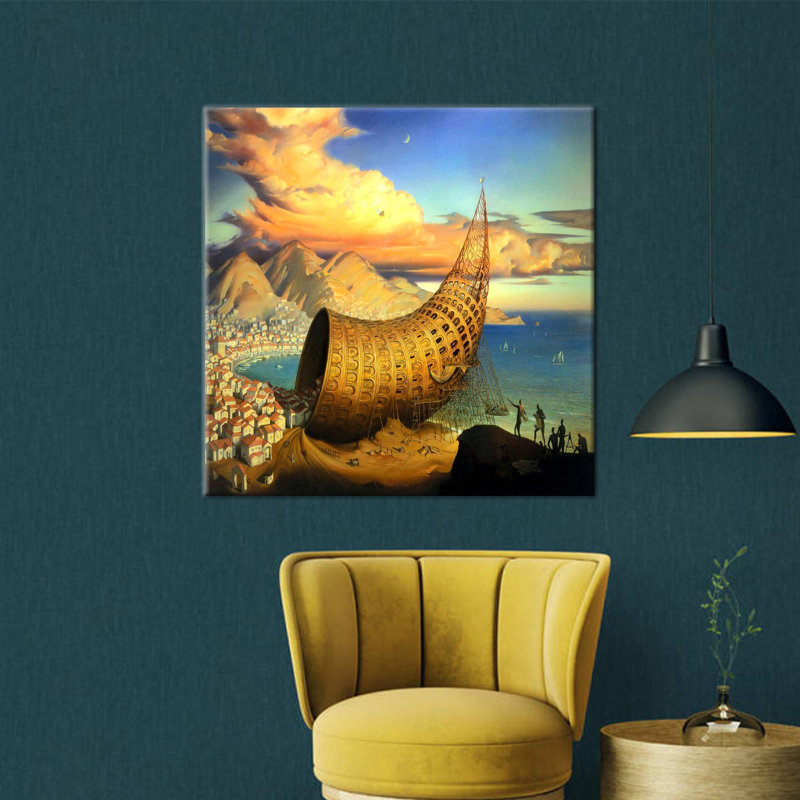Print on Canvas, Wrapped Canvas, Does Not Apply, 20 cm H x 20 cm W
