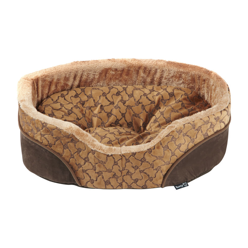 Switzer Bolster, Brown, 19 cm H x 48 cm W x 37 cm D