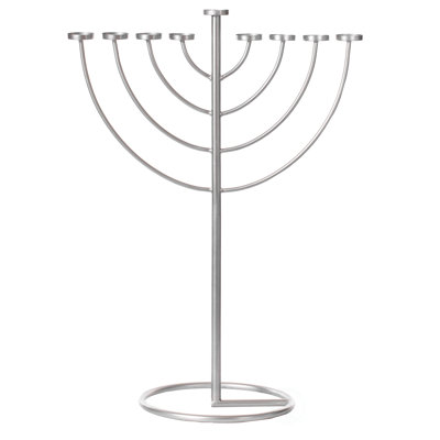 Aluminum Menorah