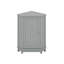 Armoire de salle de bain d'angle avec tablette réglable-1136895832