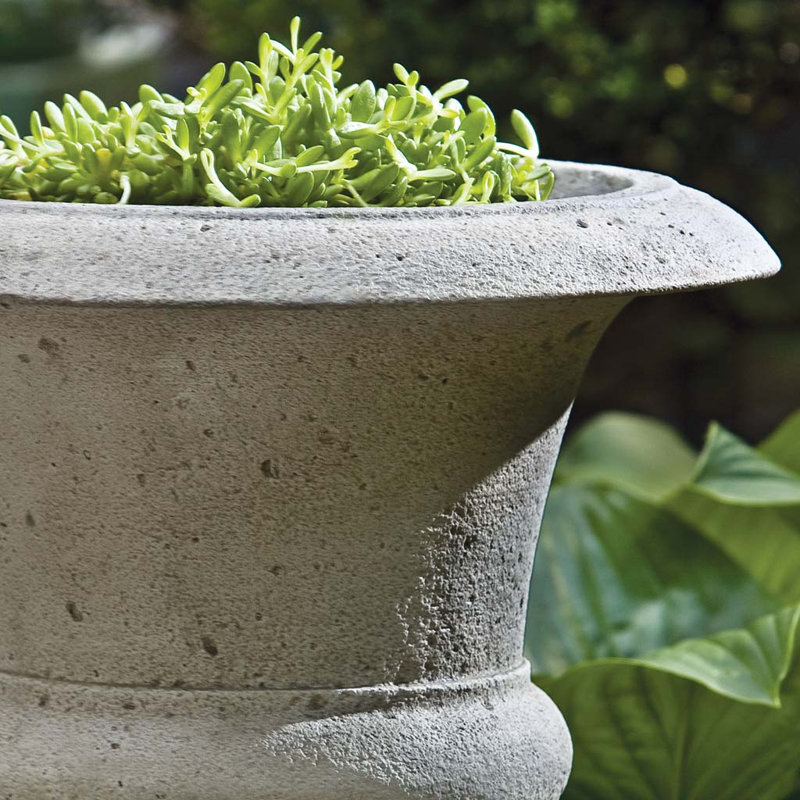 Pot de fleurs urne Garden Terrace, Bronze cuivré