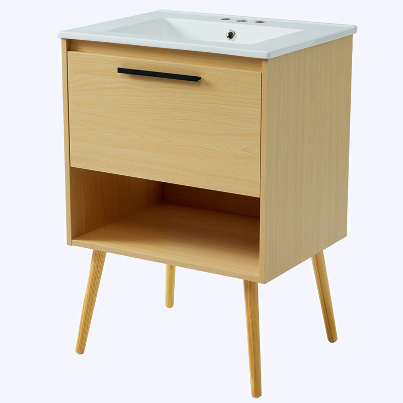 Multi-functional Bathroom Vanity with Sink Combo