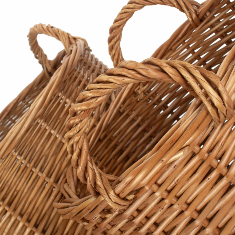 August Grove Wicker Decorative Basket