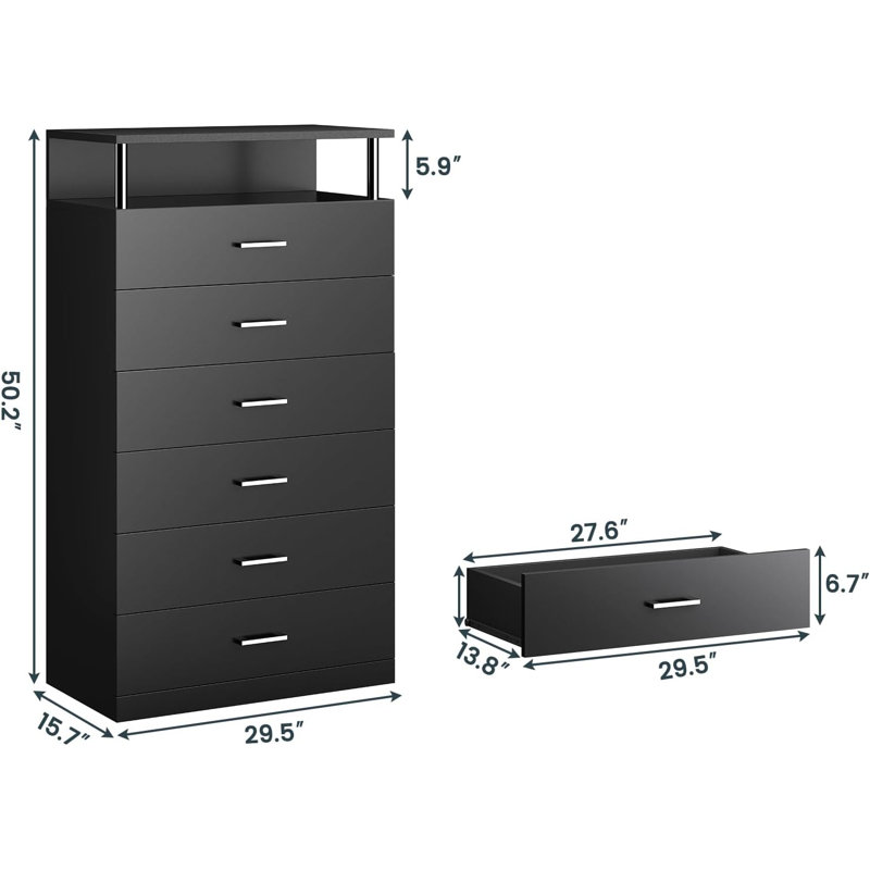 Commode 6 tiroirs