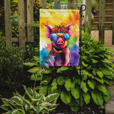 Double Sided 15.5'' H x 11.25'' W Polyester Animal Garden Flag