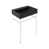 Lavabo noir mat / pieds blancs n'est pas disponible